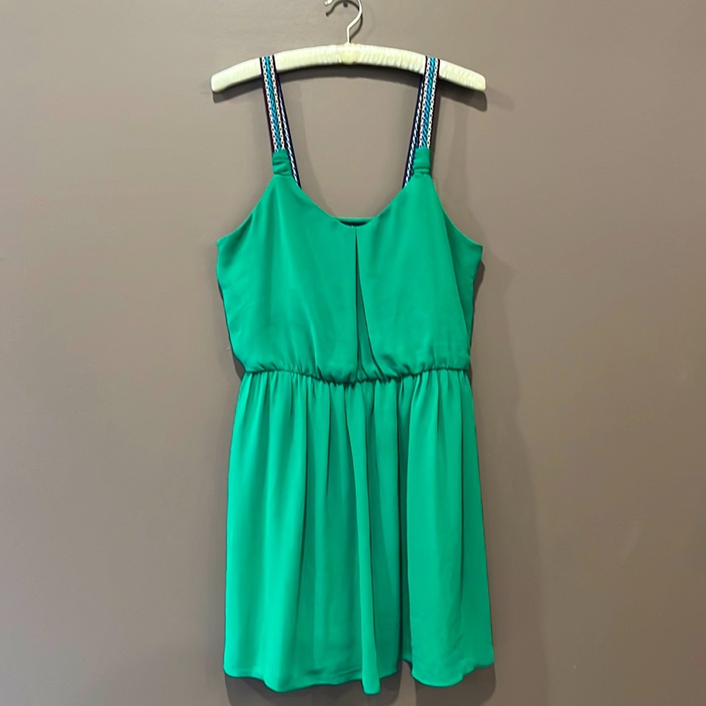 Summer Dress size Med - Elegant Green